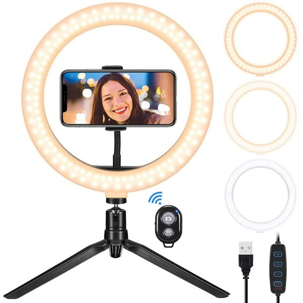 20 Inch Ring Lights Star Ring Light with Remote Controller and 3 Phone Holder 3000K-5500K LED RGB Fill Light for Portrait Video Makeup 